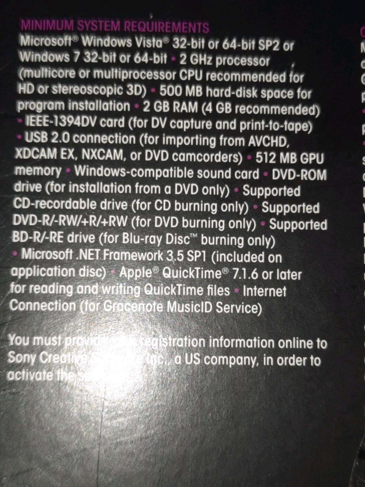 Sony Imagination Studio Version 4 - Complete with Serial Numbers