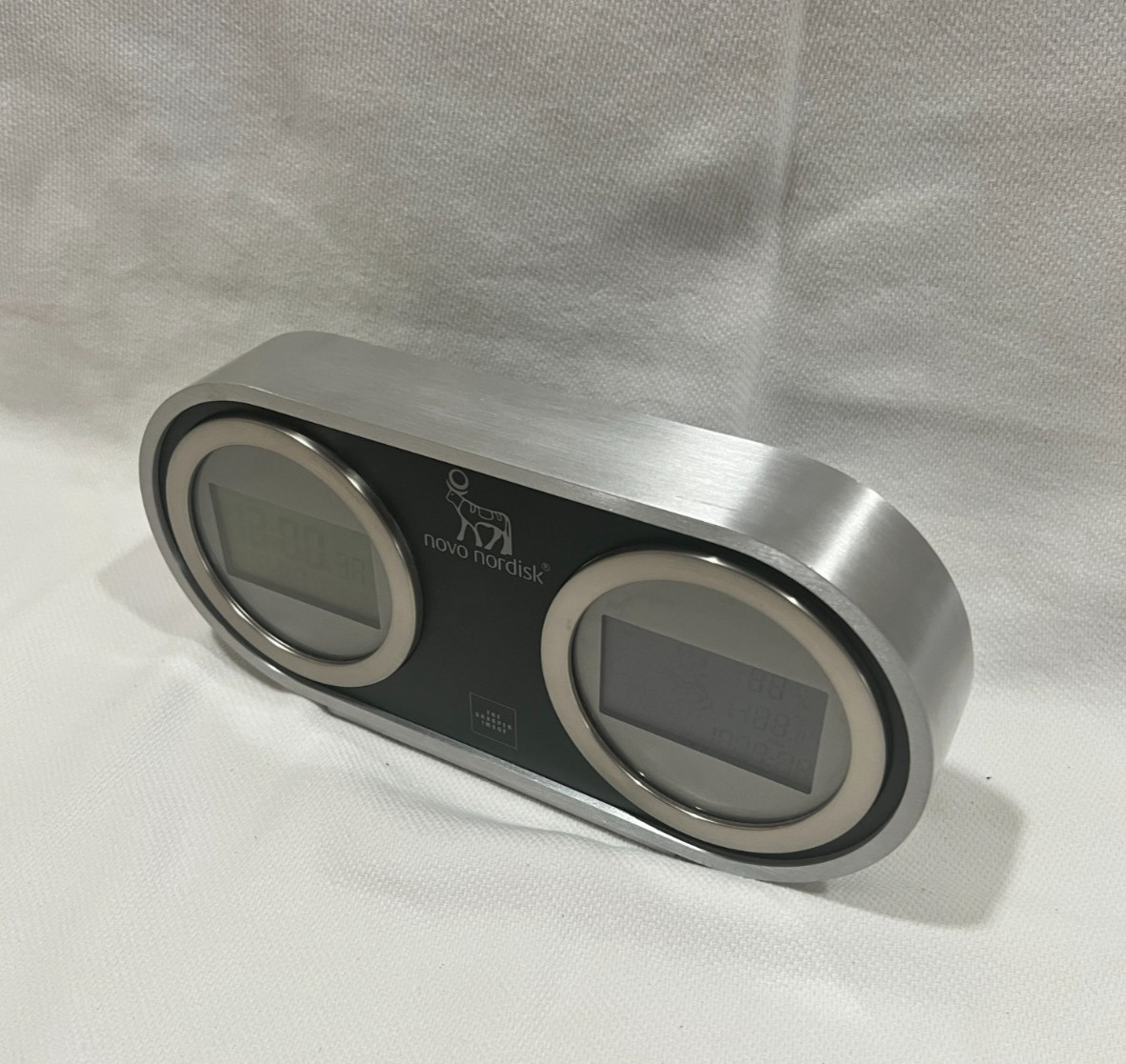 Sharper Image Hadrons Atomic Clock and Weather Station ~ Tested Novo Nordisk