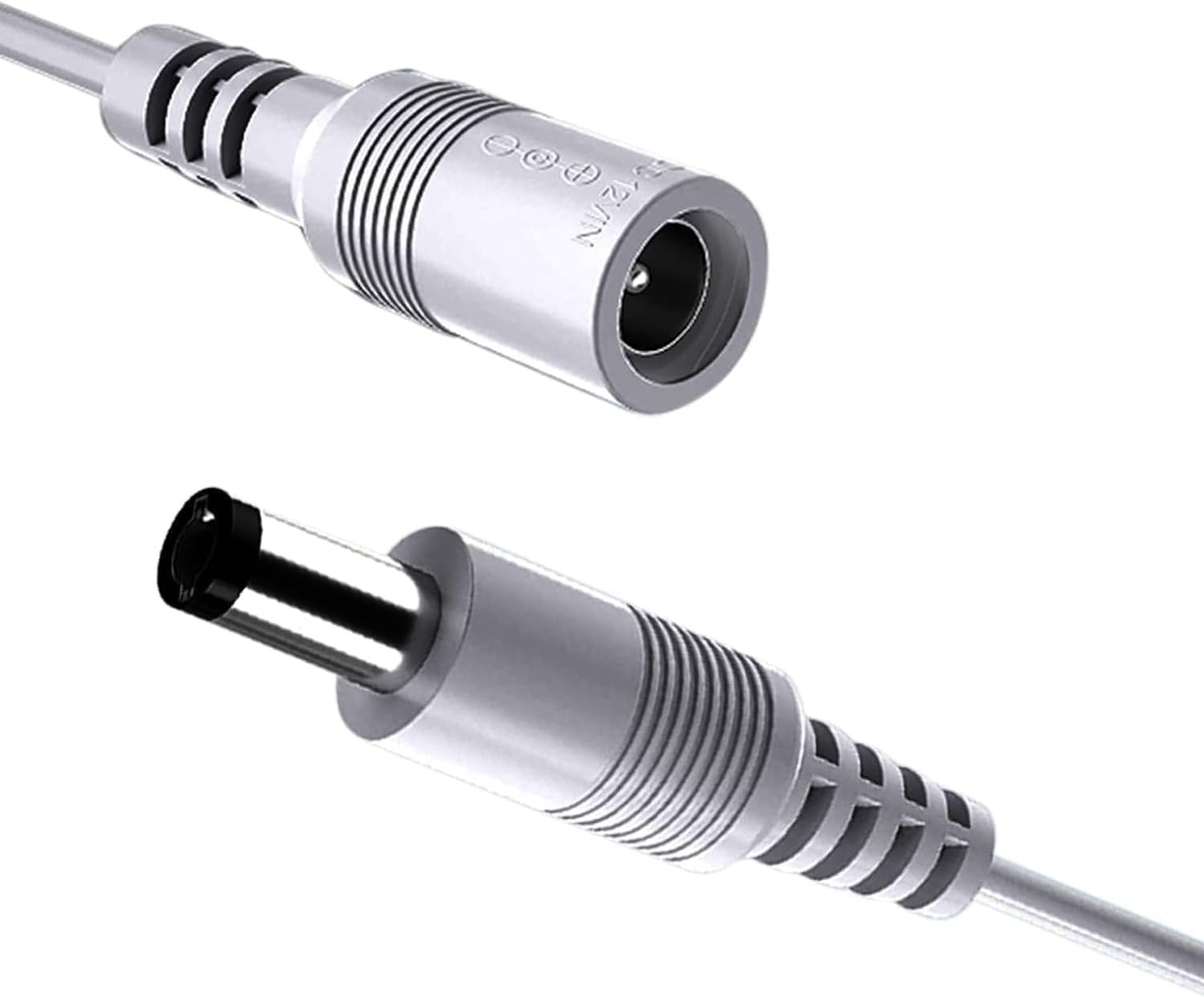 2 Pack 16.5FT 5M DC Power Extension Cable 5.5 mm x 2.1 mm 5521 Male to Female...