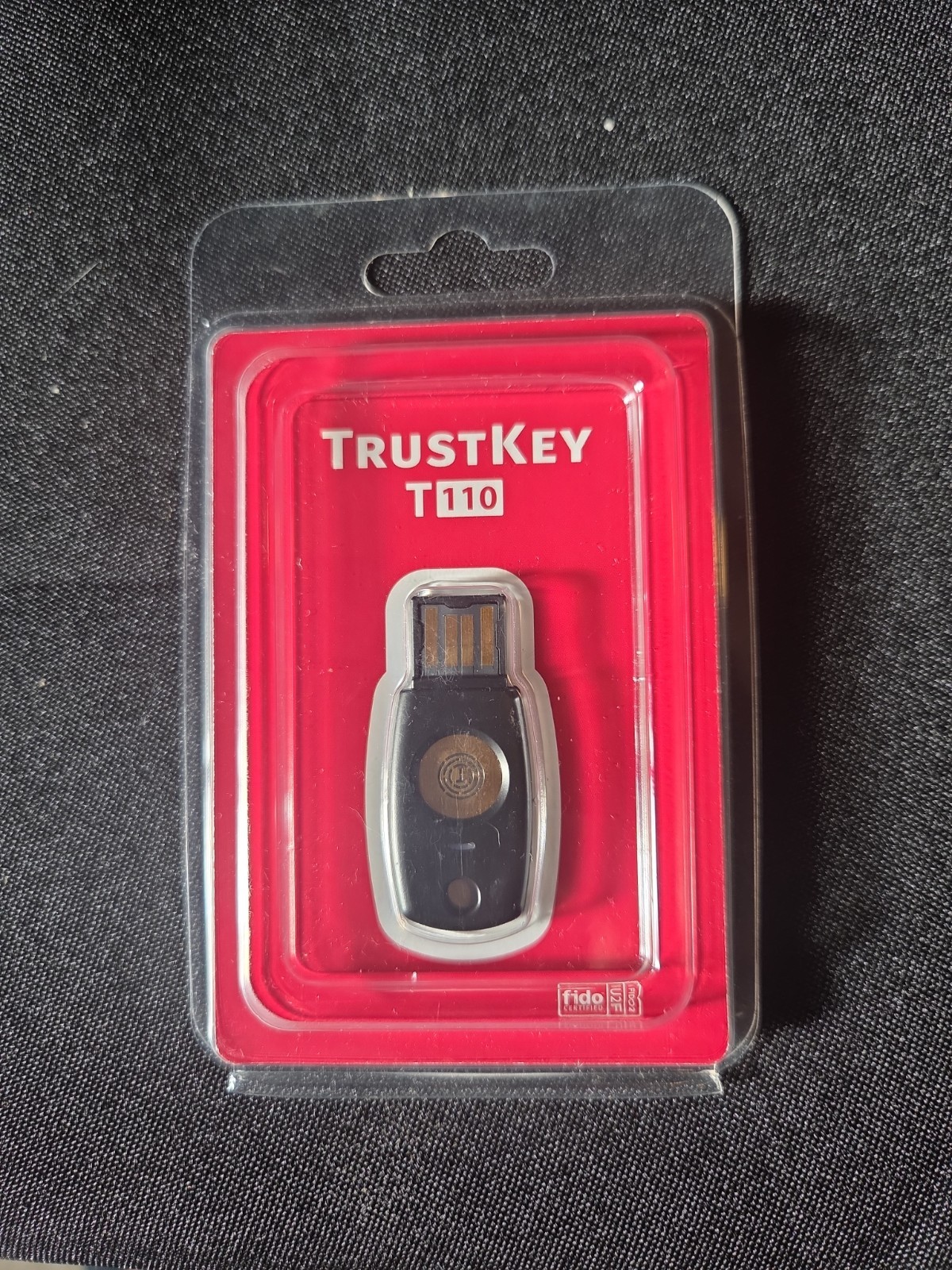 FIDO Security Key TrustKey T110 FIDO2 U2F Two Factor Authentication USB Key Type