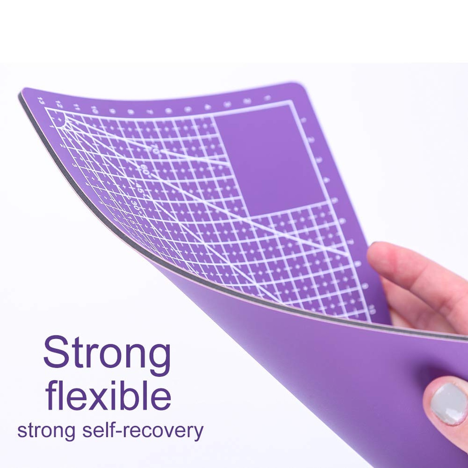 A5 Self Healing Cutting Mat Double Sided, Small Cutting Mat Great for Scrapbo...