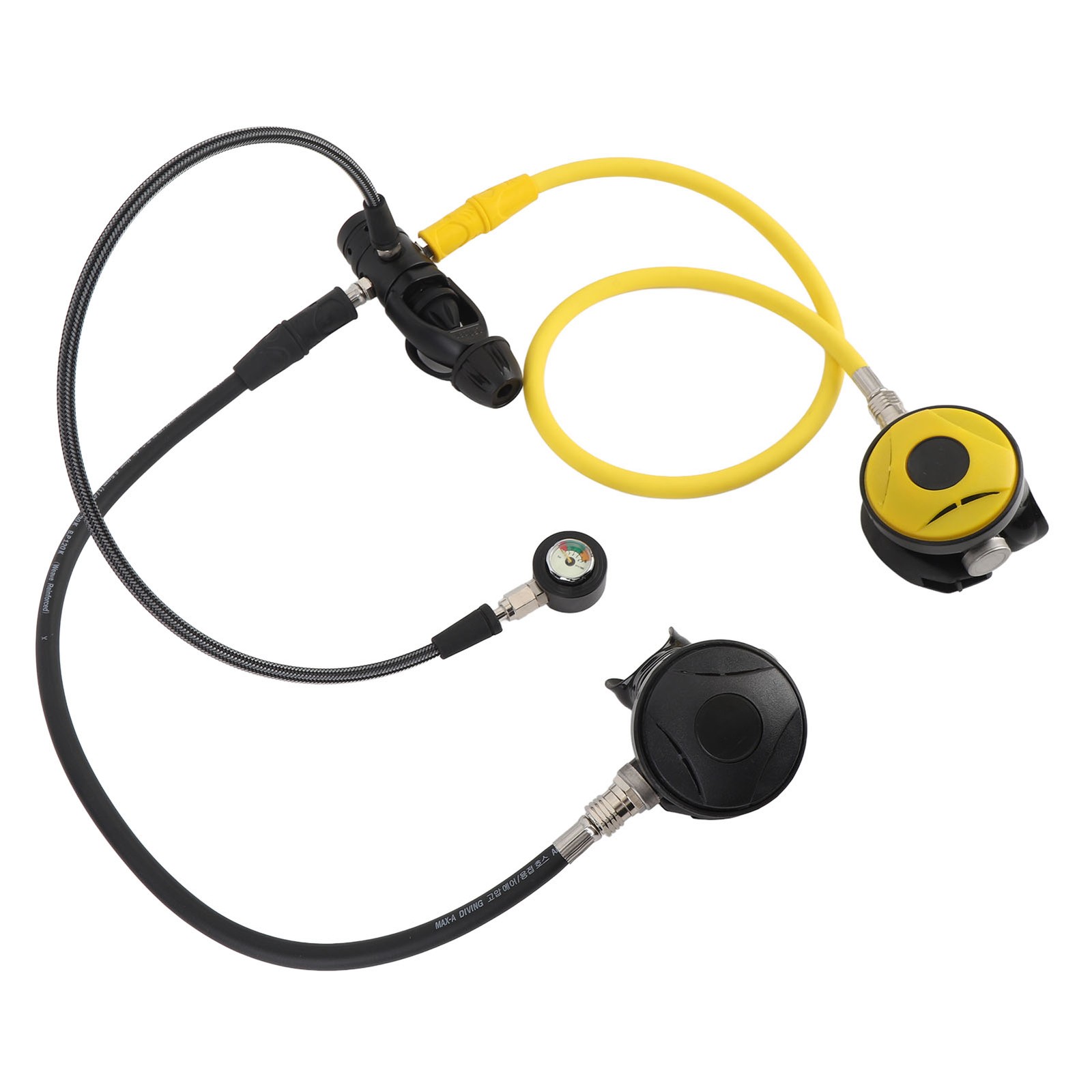 Aluminum Diving Regulator Set With Enhanced Stability For Underwater Breath DPFM