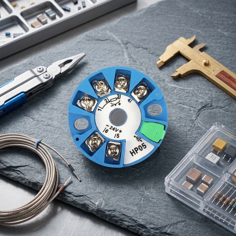For industrial Grade For RTD Transmitter 4-20mA Output 0.1%FS Accuracy