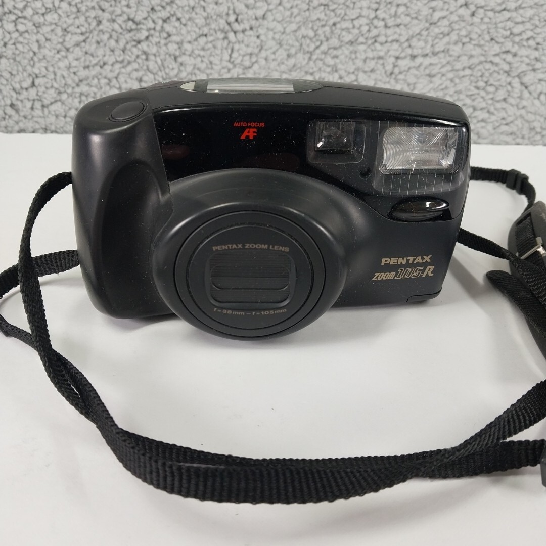 Pentax Zoom 105 R 35mm Point & Shoot Film Camera - Untested