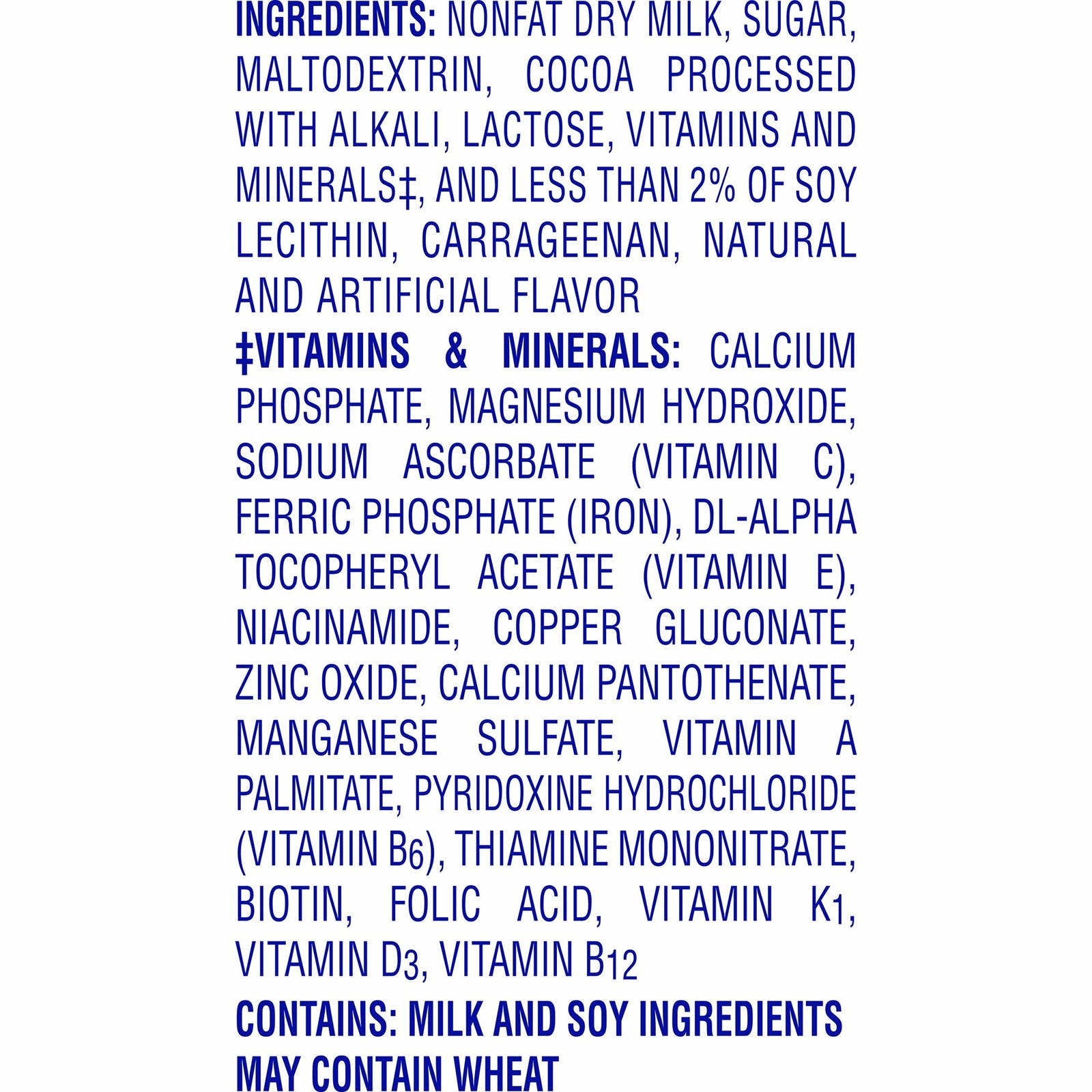 Nestle Carnation Breakfast Essentials Complete Nutritional Drink Chocolate 60 Ct