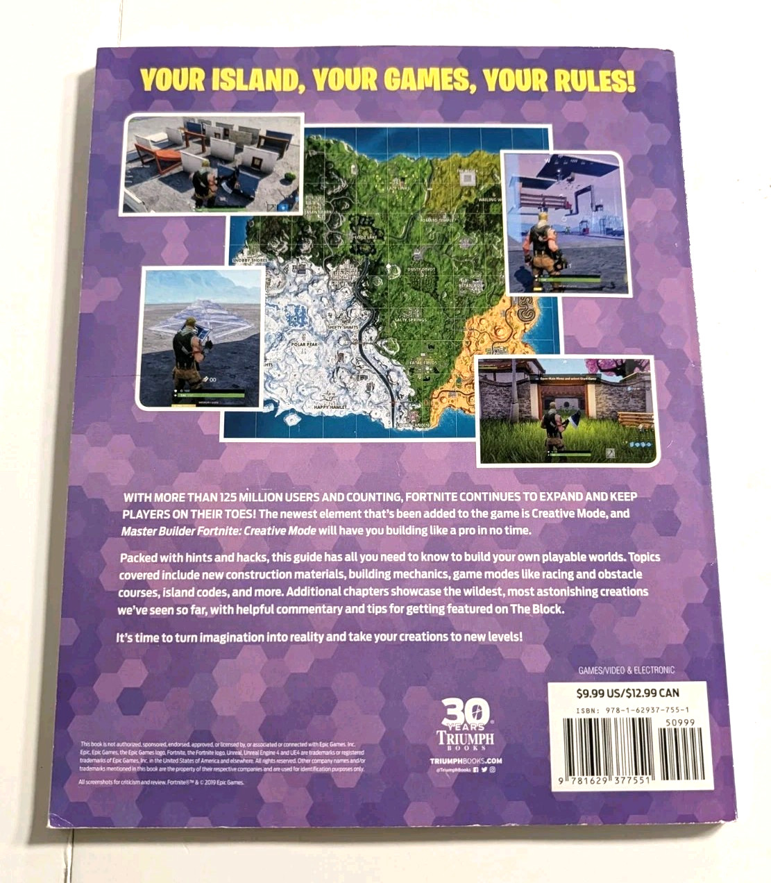 Fortnite Master Builder Creative Mode 2019 Unofficial Guide Paperback