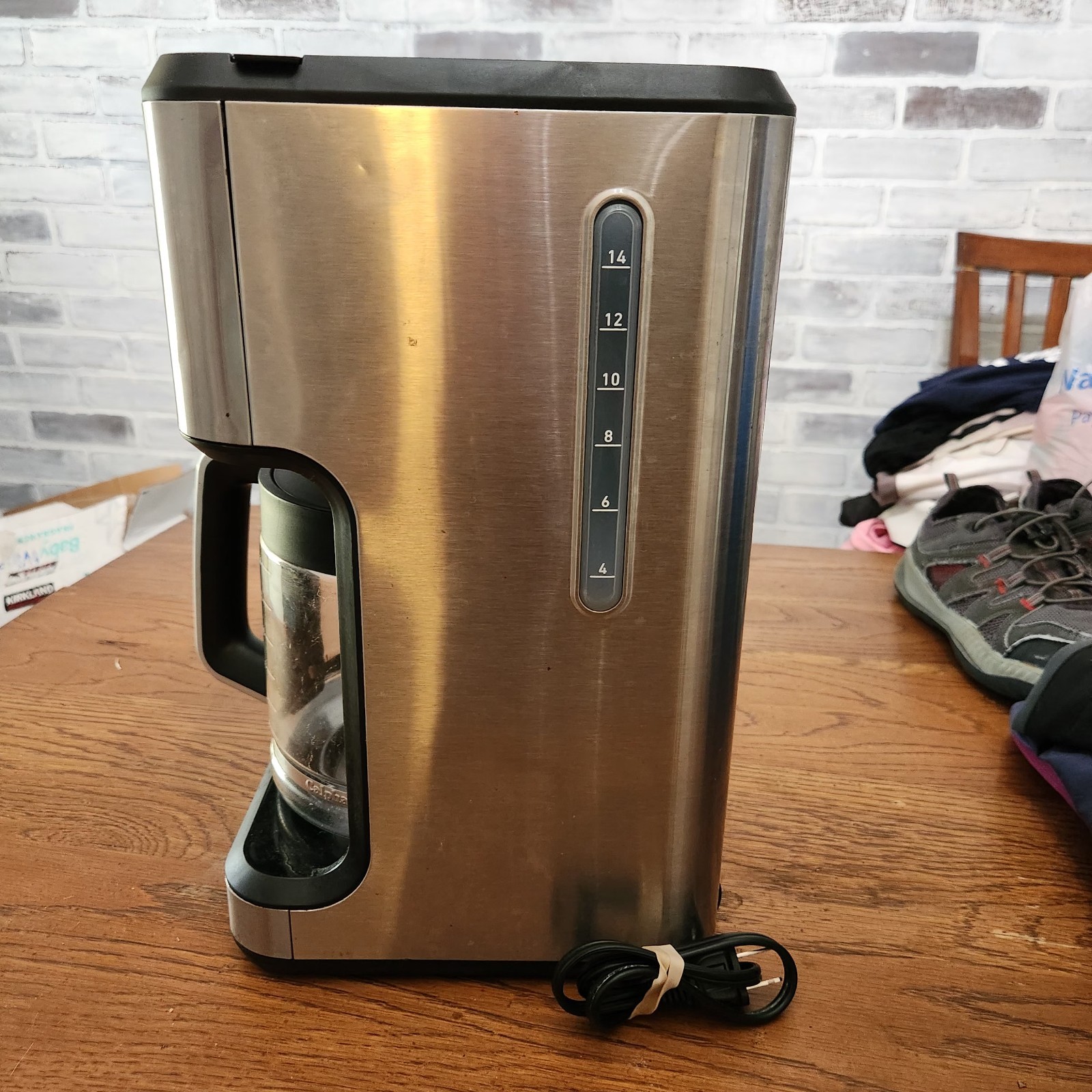 Calphalon Coffee Maker, Programmable Coffee Machine with Glass Carafe, 14 Cup...