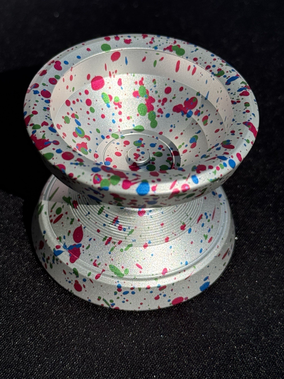 G Squared Yoyos - AL7 Evolution - Pastel Explosion Colorway - Undamaged