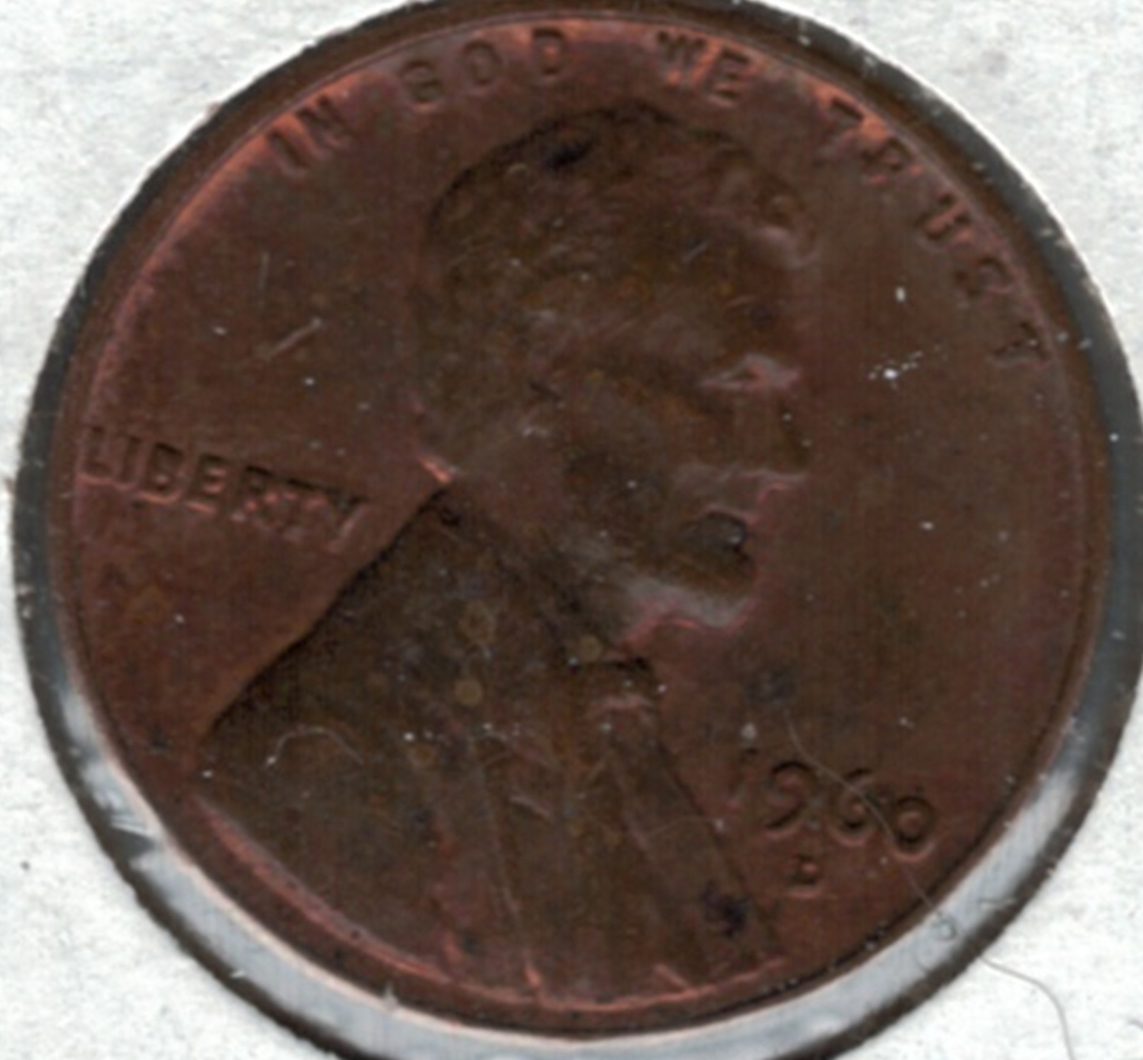 1960 D Lincoln Memorial Small Date Penny C155 !!!Free Shipping!!!