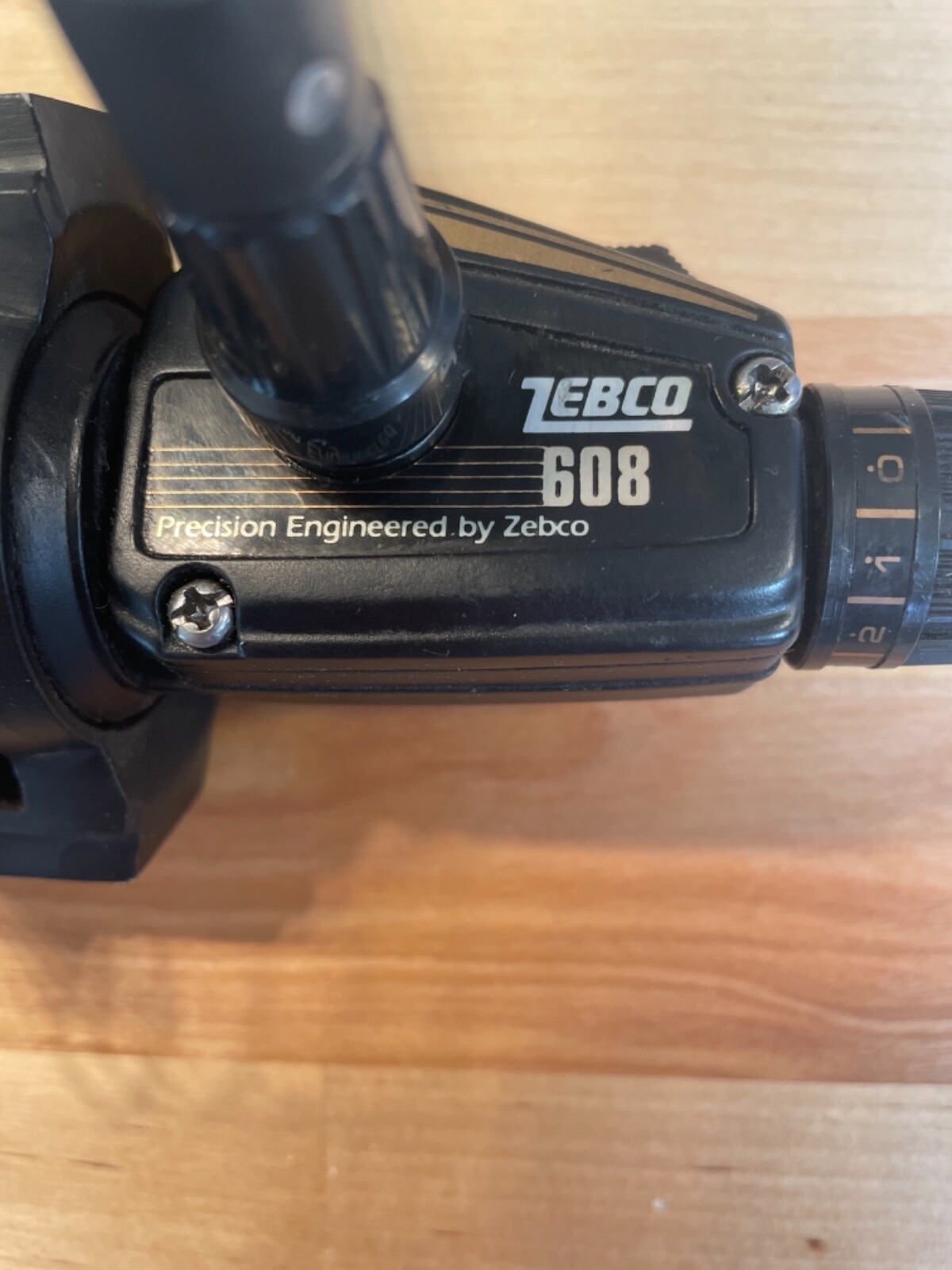 Vintage Zebco 608 Fishing Reel 1986 USED Condition