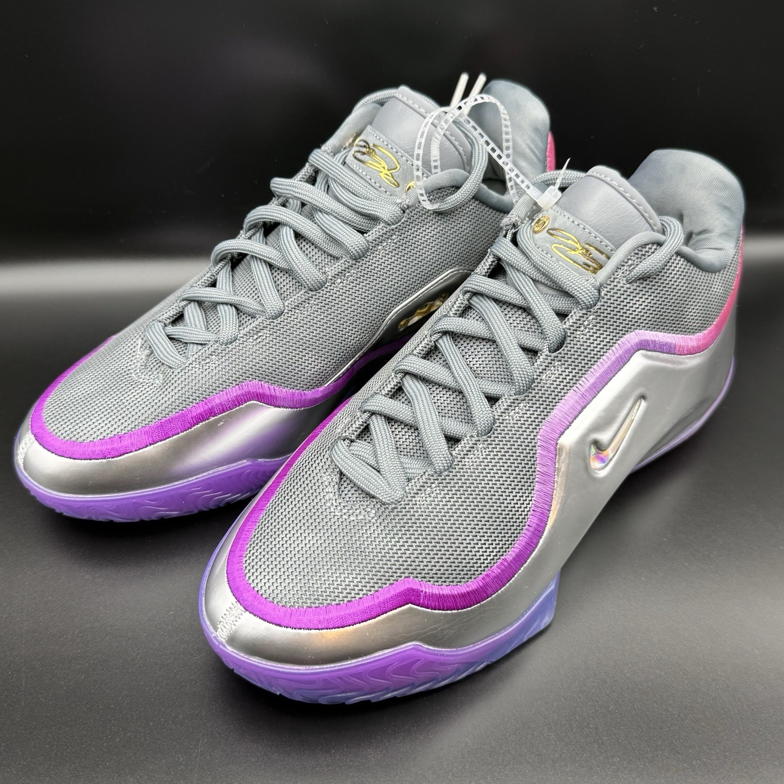Nike Lebron 23 LUX Bubble Boy Purple Grey Basketball IF0694-002 Mens Size 8