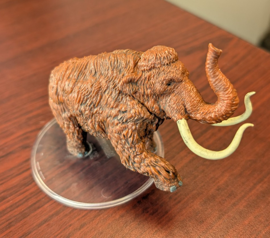 D&D Miniature, Mammoth, Rime of the Frost Maiden #32