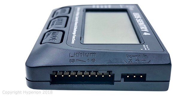 EOS Sentry4 2~8S Battery Checker & Balancer, with Discharge Mode & Servo Test