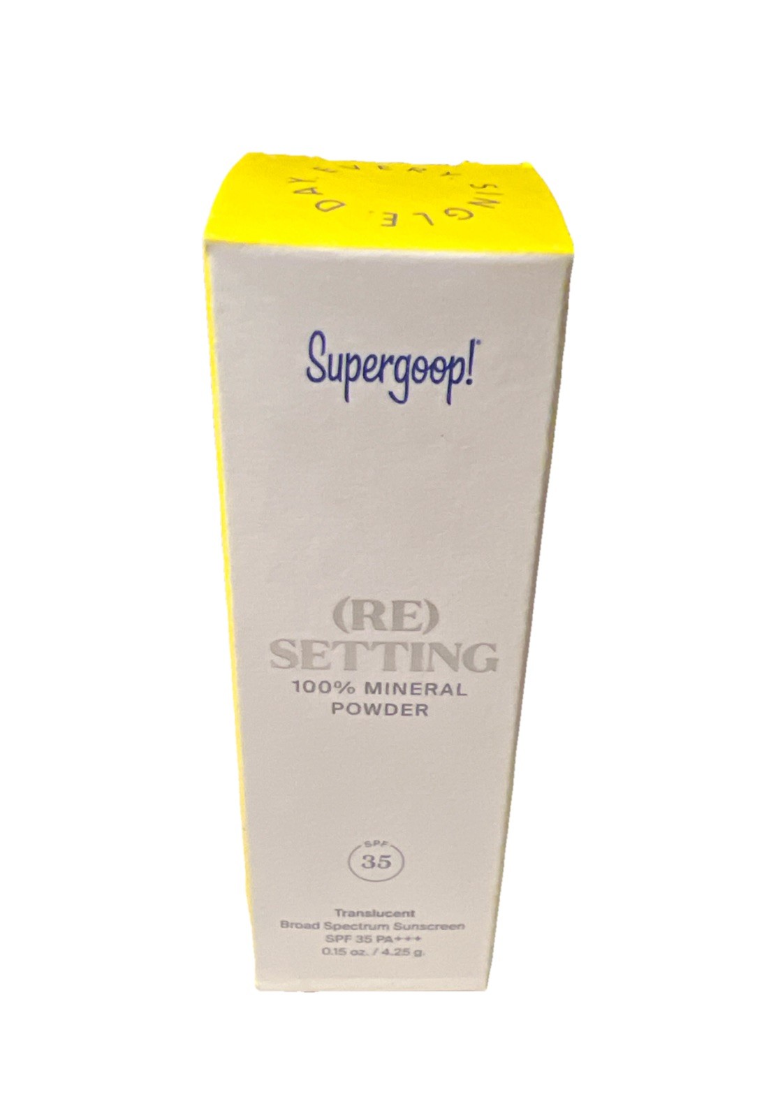 Supergoop Translucent Resetting 100% Mineral Powder SPF 35 - 4.25g (Re)Setting
