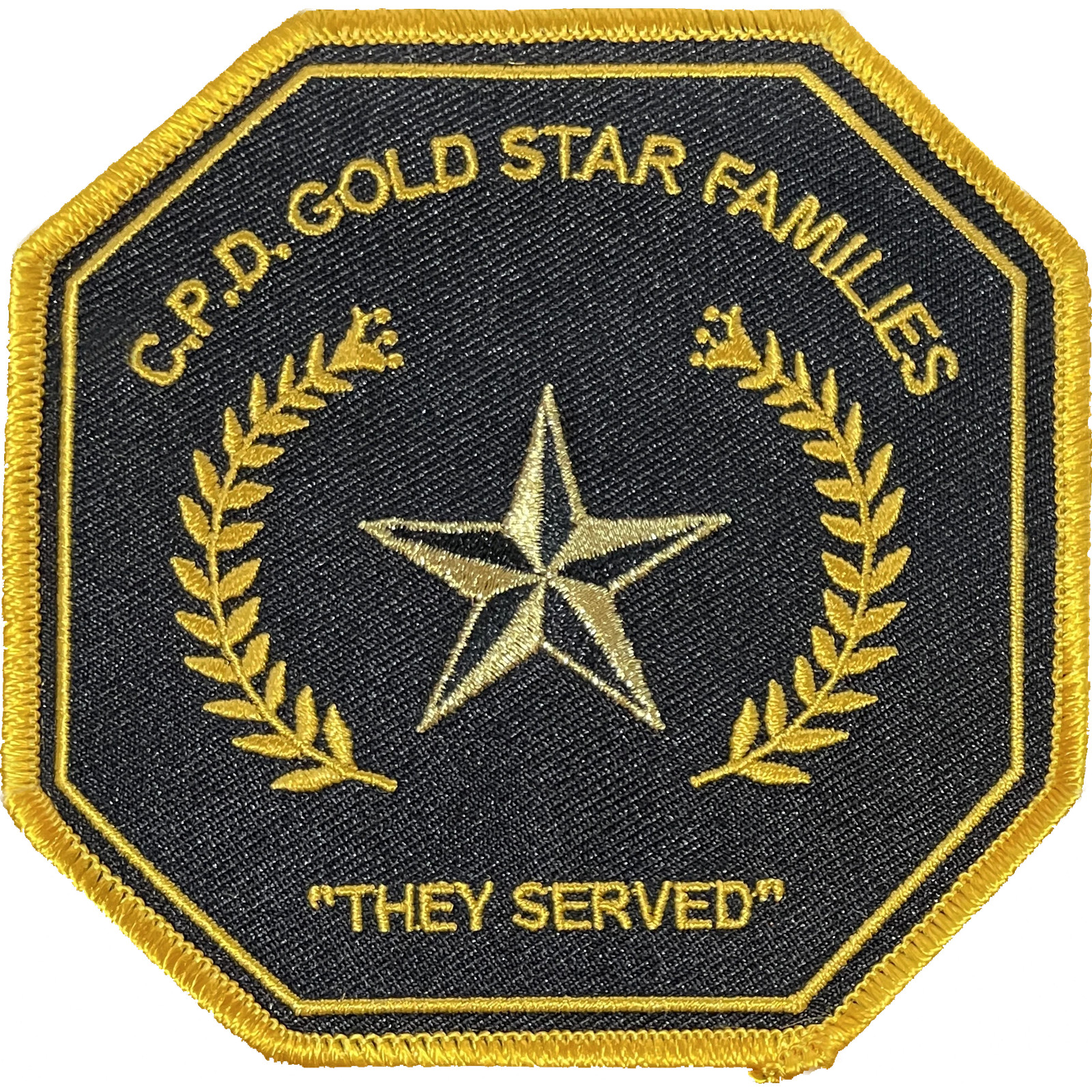 CHICAGO POLICE DEPARTMENT GOLD STAR FAMILIES PATCH
