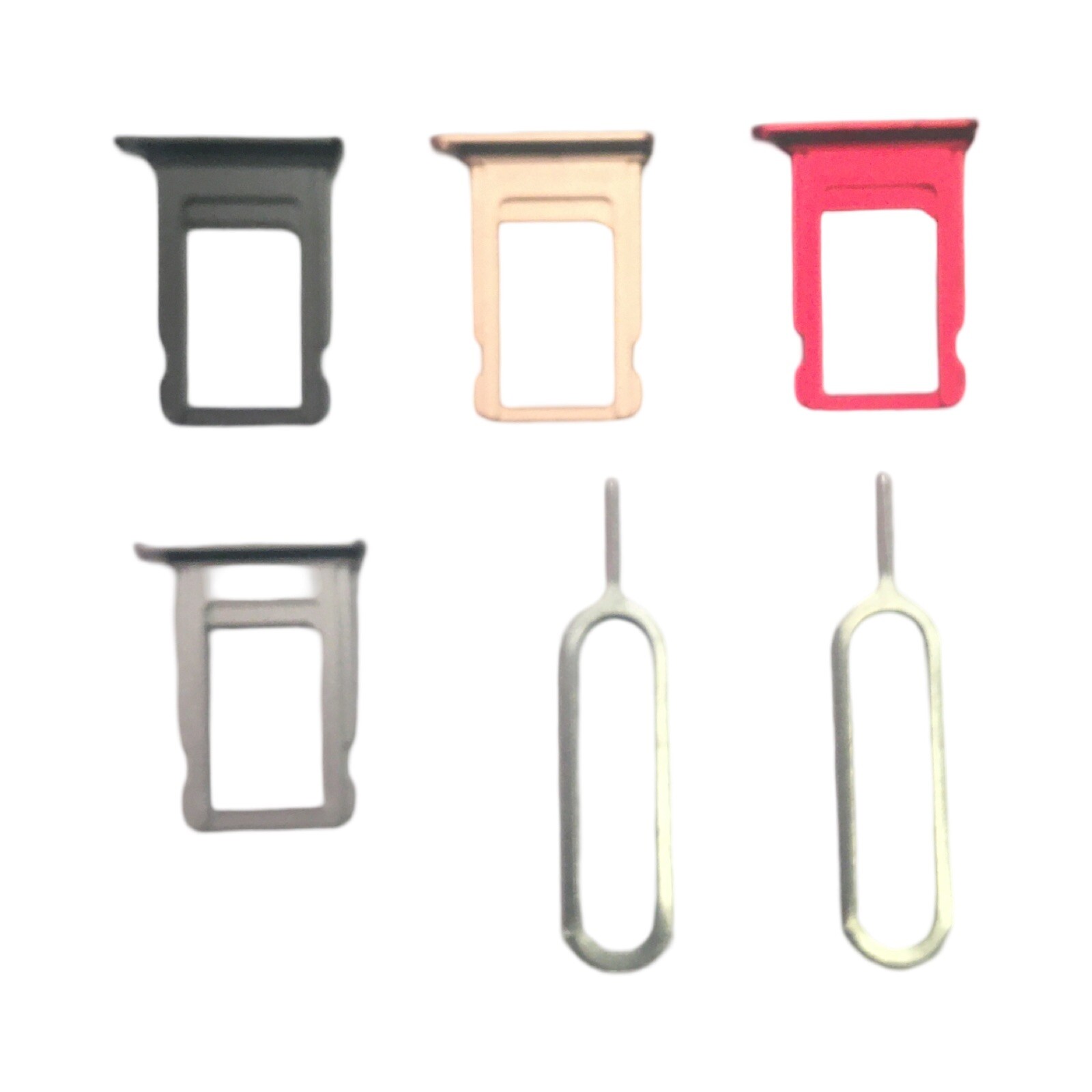 Iphone 8, Se 2/3 Sim card tray with sim eject tool, All colors