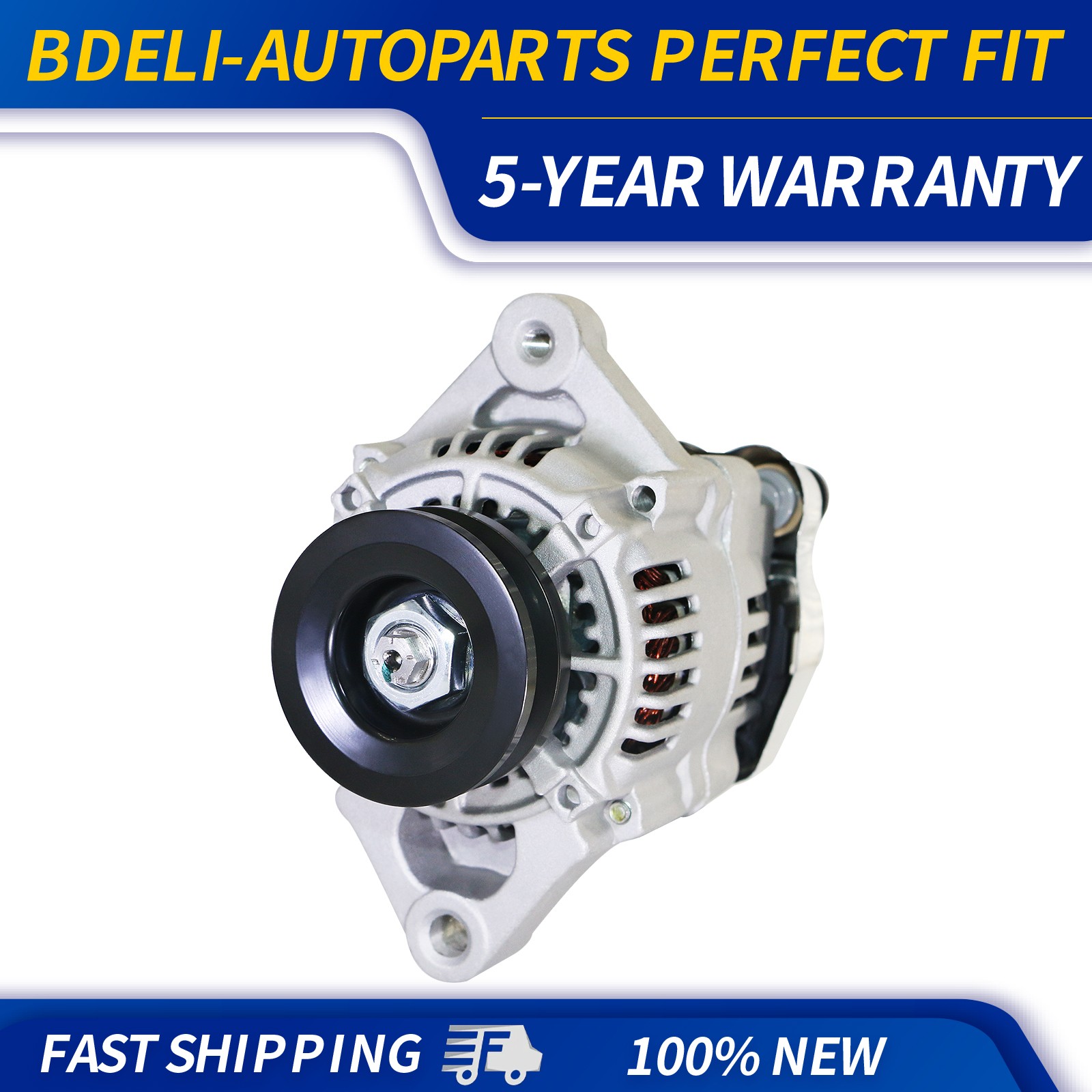 New Alternator for Kubota L2900 L2900Dt L3010 L4200 L4310 3407075601 12190