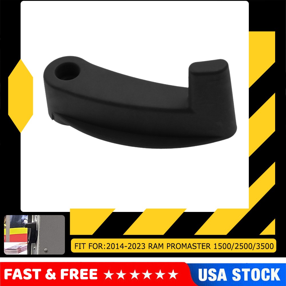 Interior Inside Release Rear Cargo Door Handle Black for Ram ProMaster 2014-2023