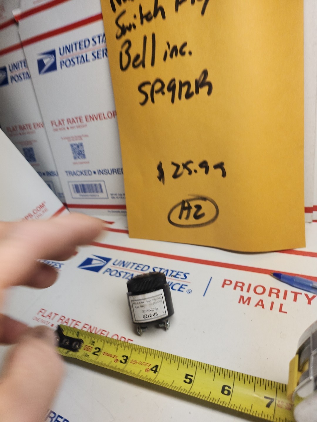 FLOYD BELL Pressure Switch SP-912R NEW , H2