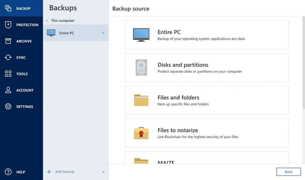 Acronis True Image Essentials 2025 - 1 Year 1 Device