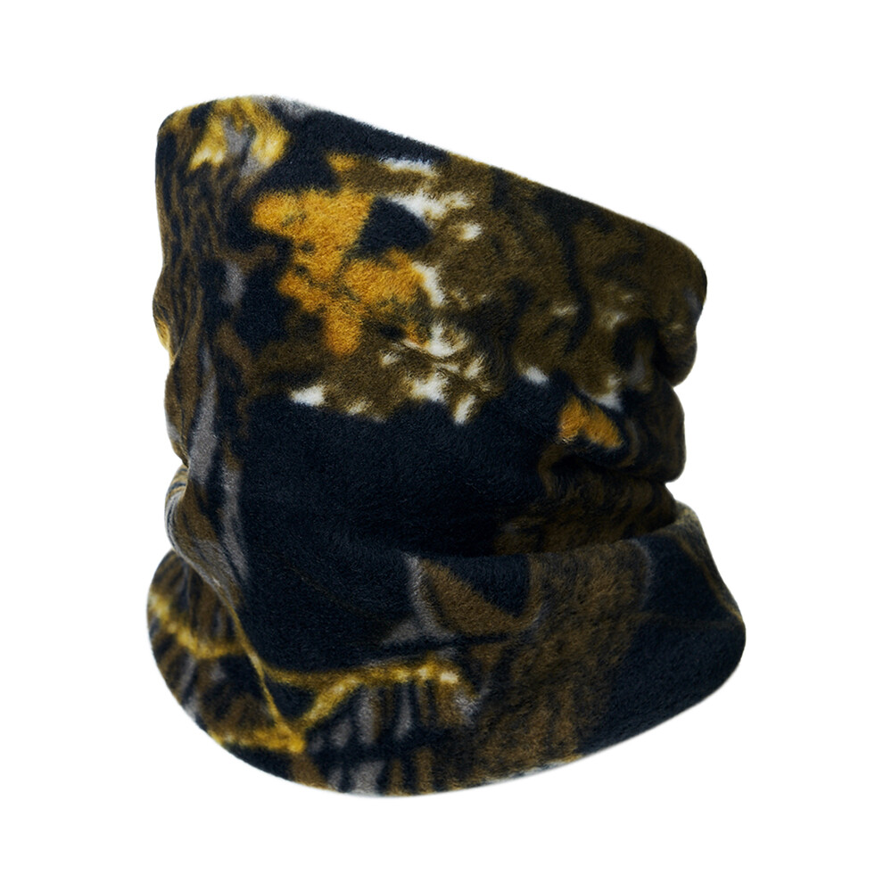 Winter Fleece Neck Gaiter Warmer Camo Windproof Ski Face Mask for Cold Weather