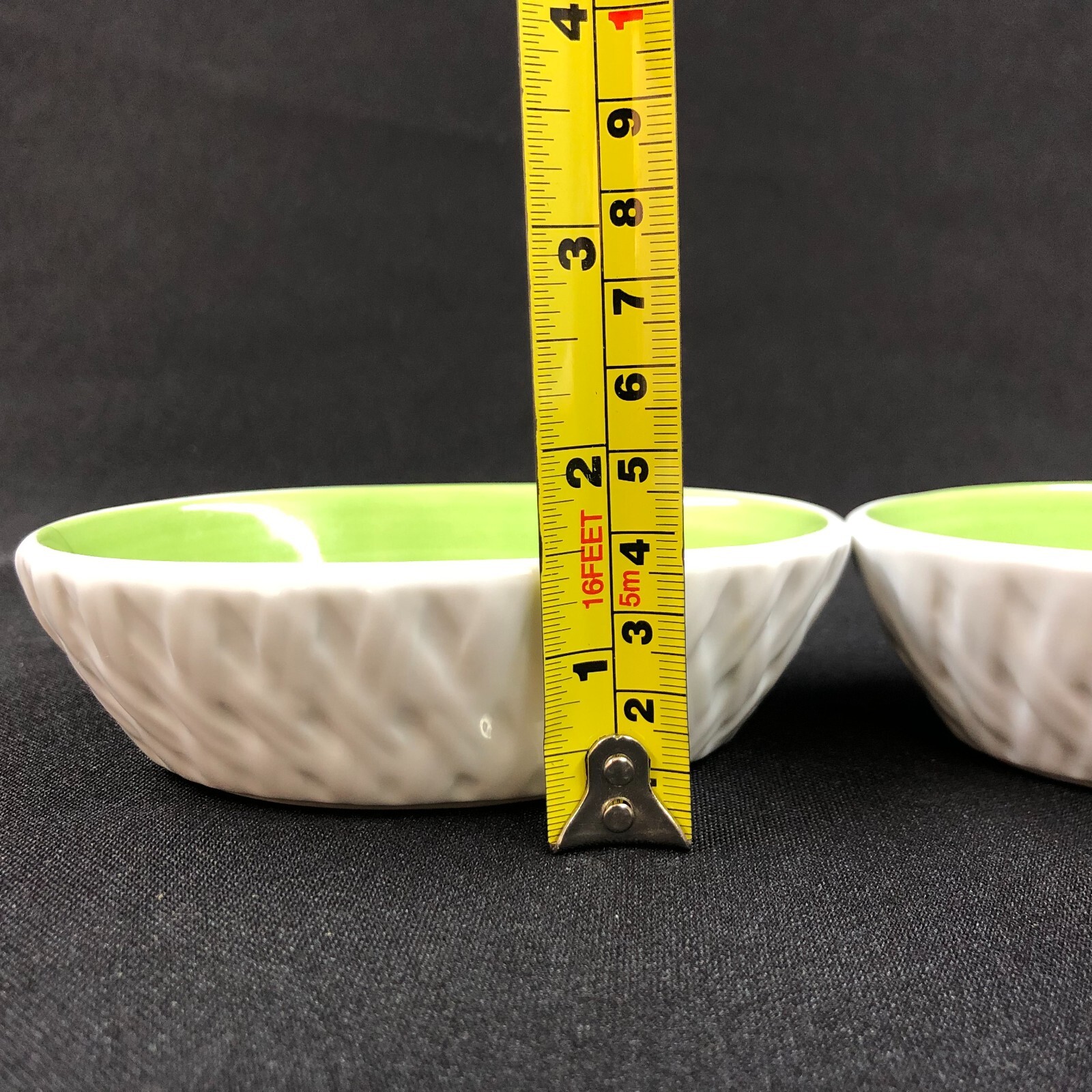 Williams Sonoma Easter Ramekins Vintage Bunny Egg Shape Bowls Set 2 2011