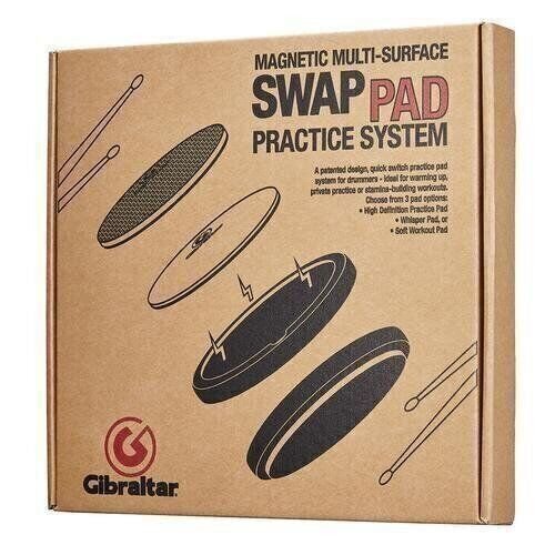 Gibraltar Practice Pad SC-SWAP Magnetic Multi-Surface Swap Pad Practice System
