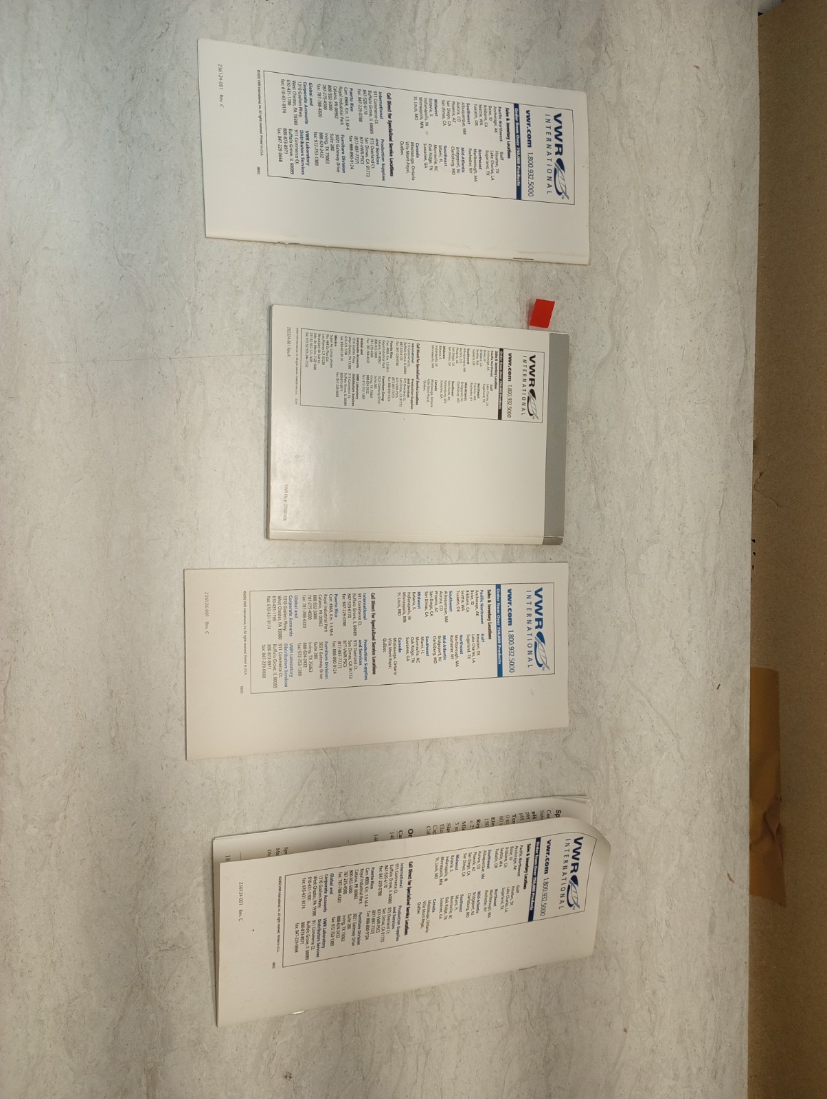VWR Scientific SympHony Meter Electrode - Users Manual /Instructions Books