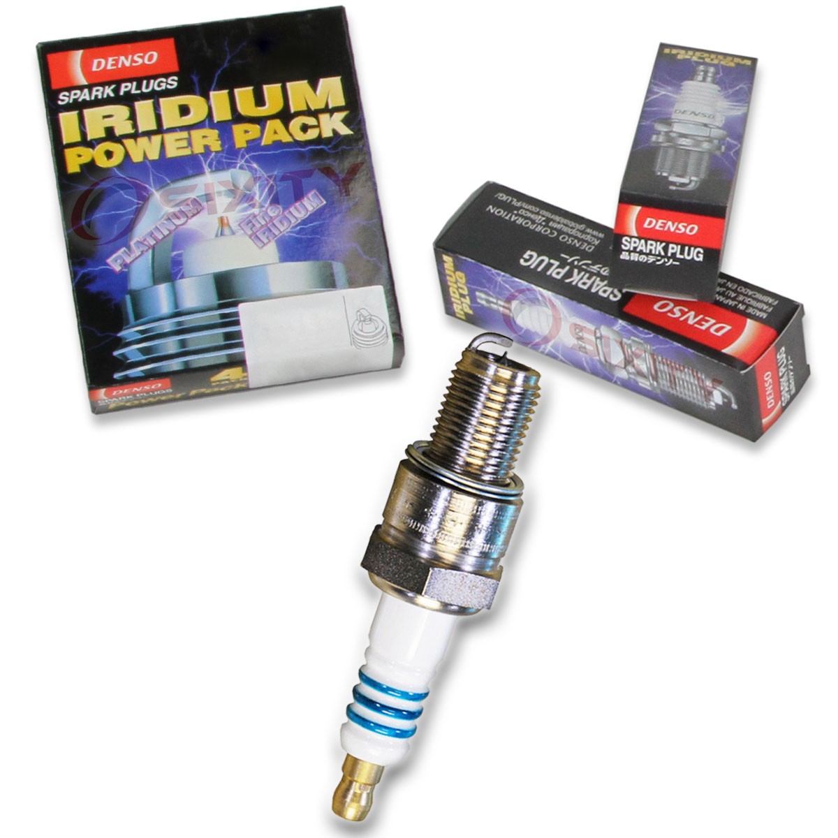 1 pc Denso Iridium Power Spark Plug for Suzuki LT250R QuadRacer 1985-1992 sf