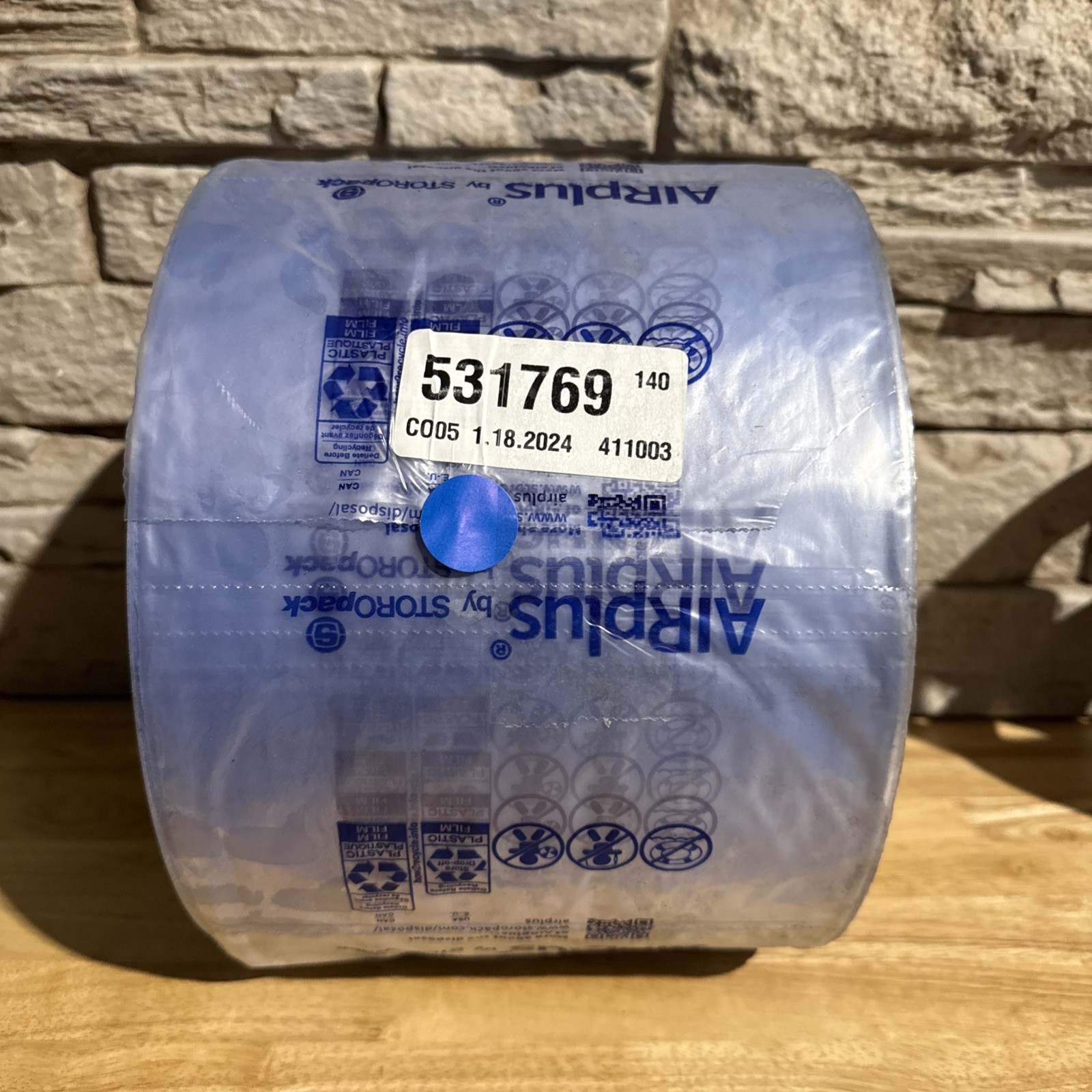 AIRplus by STOROpack 531769 Air Pillows 8" x 5" Roll New (No Box)