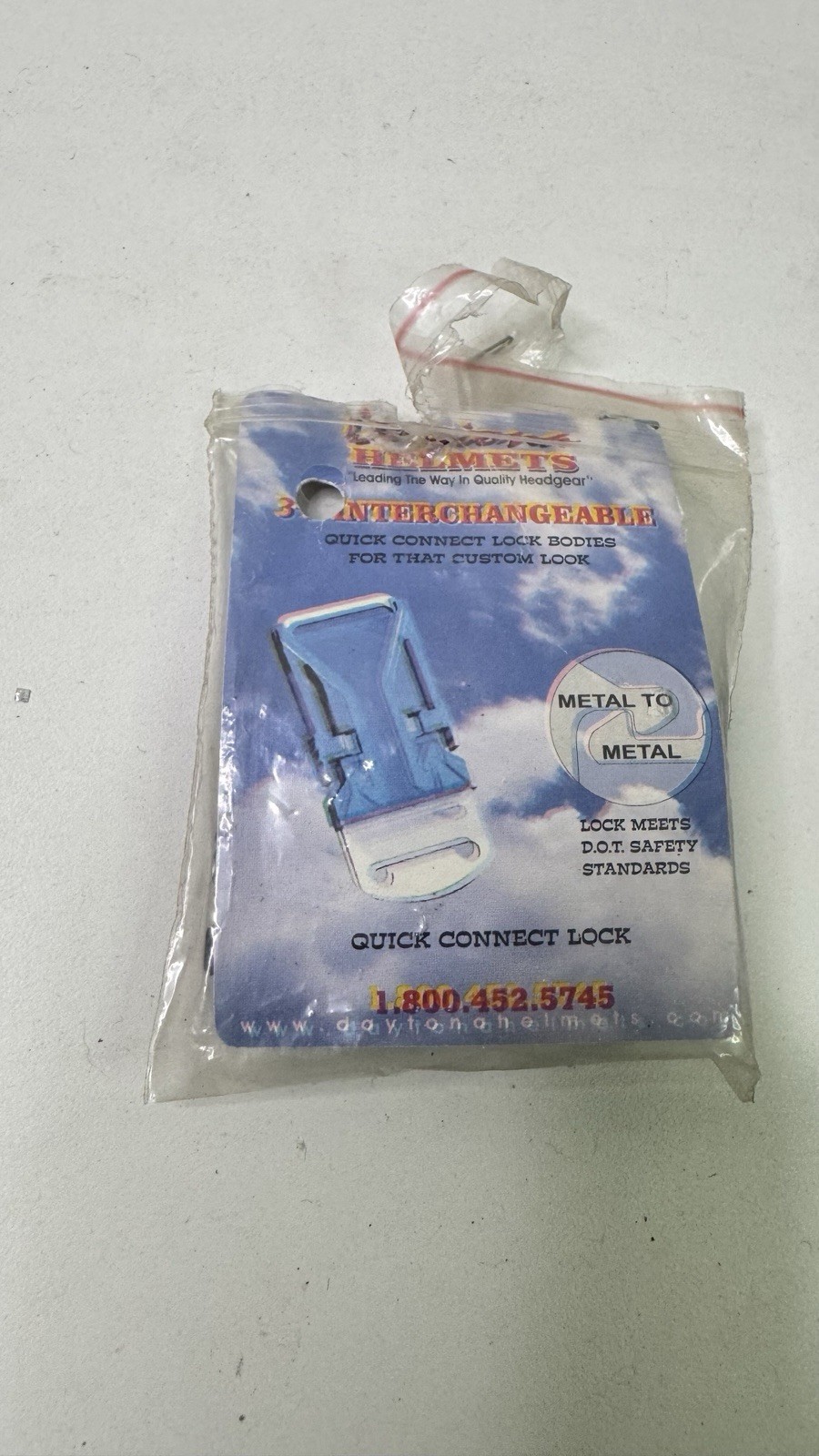Daytona Helmets Quick Release Buckle Kit Open Box (3 pcs, Incomplete Set)