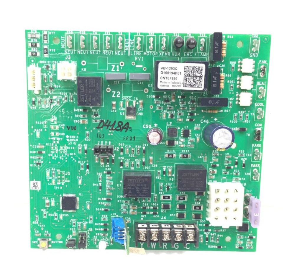 Goodman Amana D160194P01 Furnace Control Circuit Board VB-1293C  used #D418A