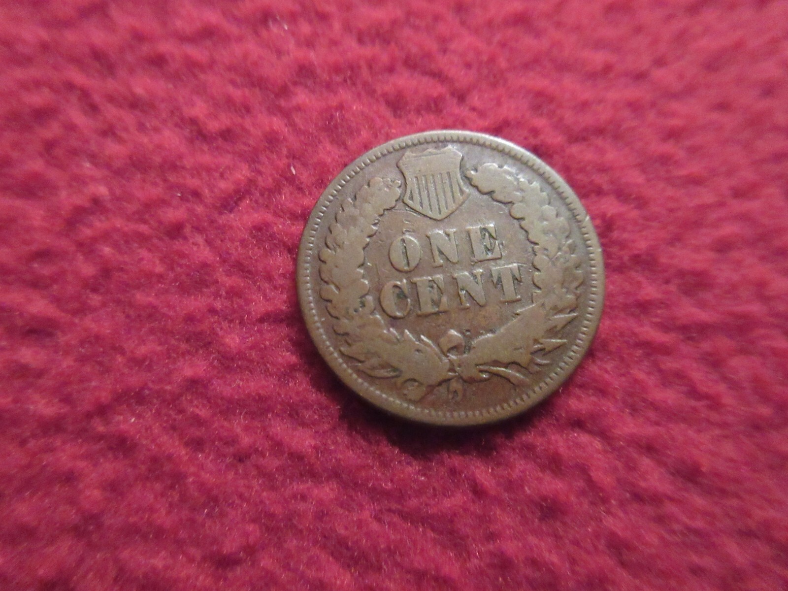 1875 DATED INDIAN CENT ORIGINAL