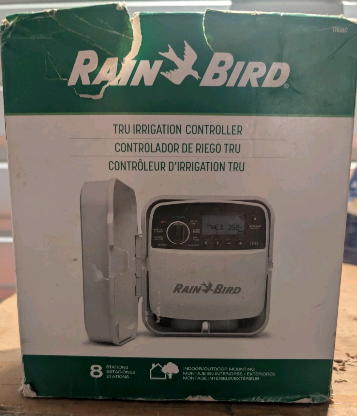 Rain Bird TRU 8-Station Indoor/Outdoor Irrigation Controller