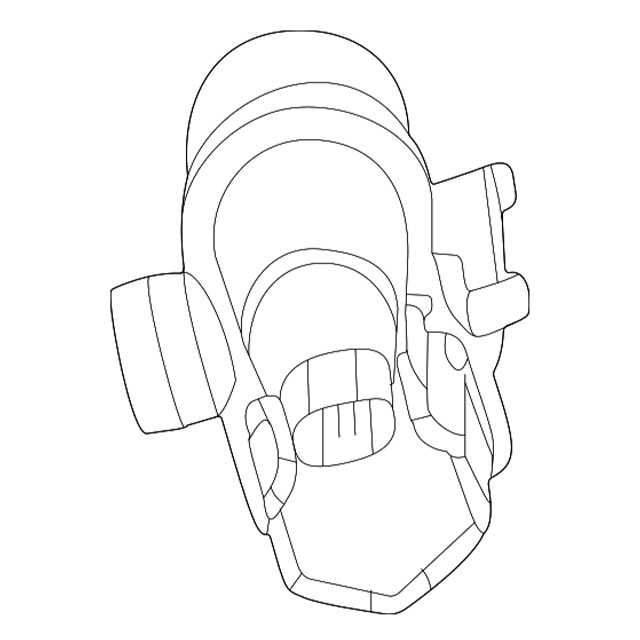 Genuine OEM Evaporative Emissions System Leak Detection Assembly for Mercedes