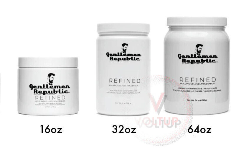 Gentlemen Republic Gel Hair Styling Refined Gel FAST SHIPPING