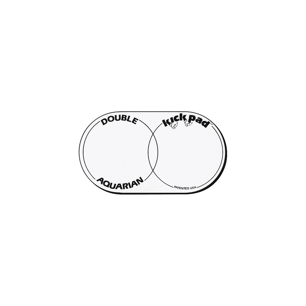 Aquarian DKP2 Double Kick Drum Pad