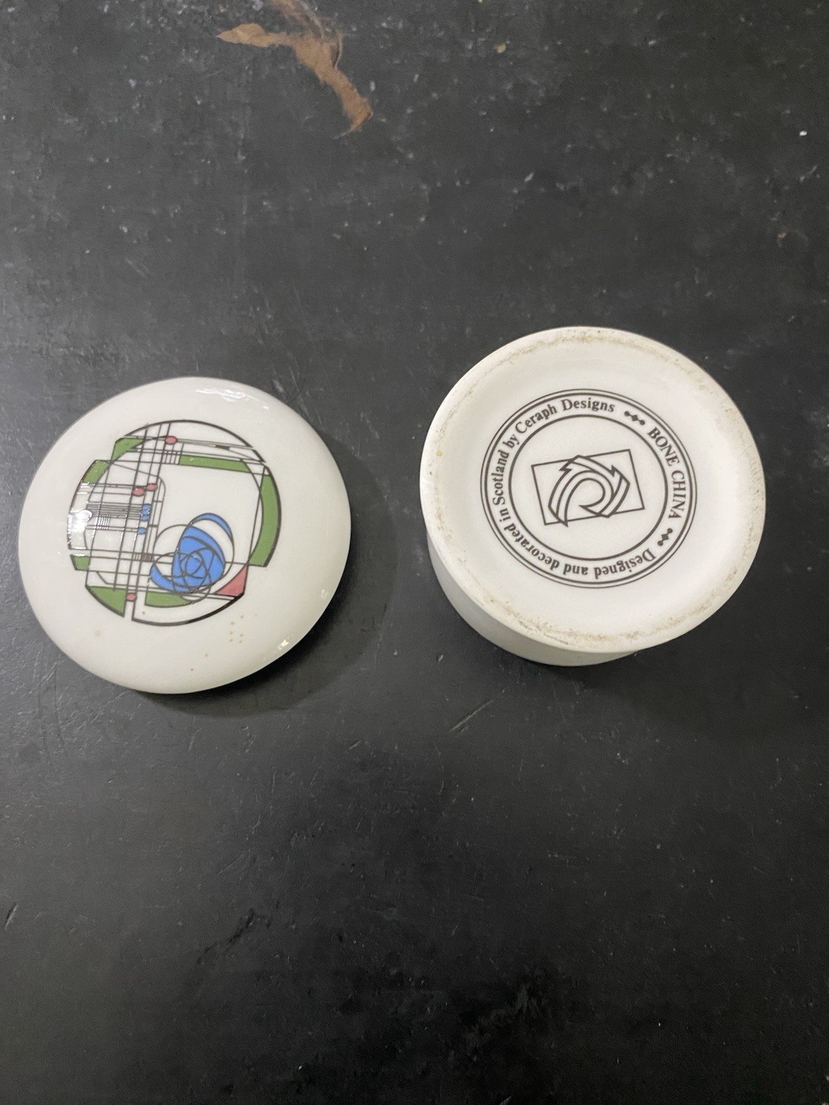 Ceramic Trinket Box Bone China