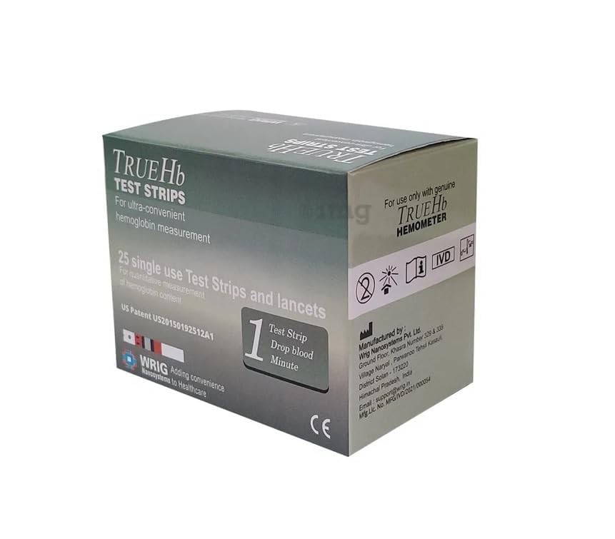 True HB Digital Hemoglobin 50 strips + free shipping