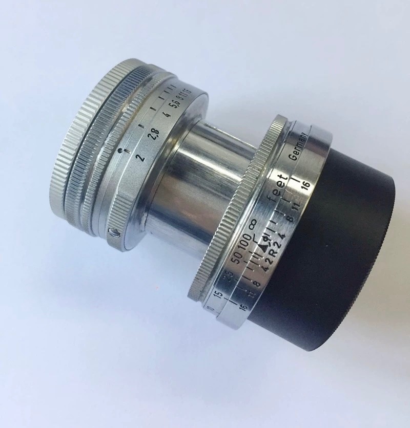 Metal A36 Filter Silver Ring Adapter to for Leica E36 Summitar to 39mm E39