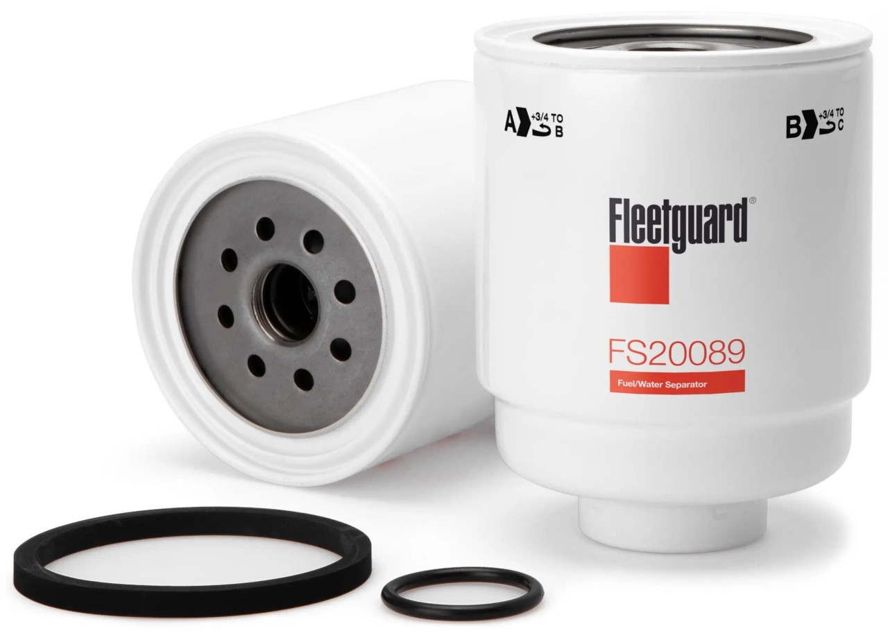2 Pack Fleetguard FS20089  fuel water separator  2013-2018 RAM 2500-5500 L6.7