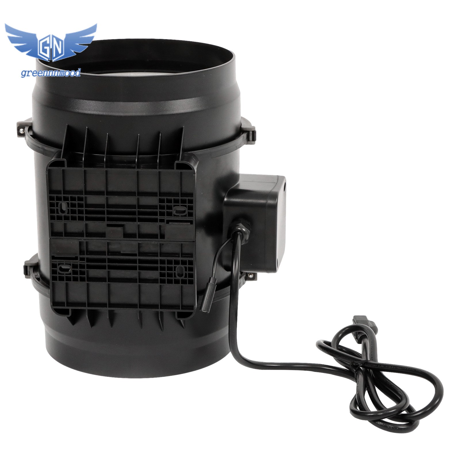 Inline Duct Fan, 8-Inch 807 CFM with Temperature Humidity Controller EC-Motor