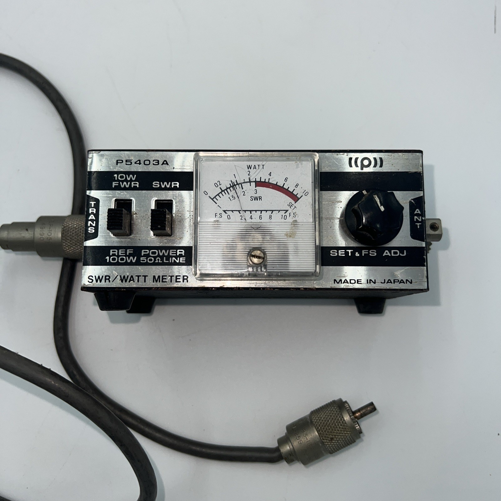 PACE P5403A SWR 100 Watt CB Radio With Cord *Untested* Parts Or Repair