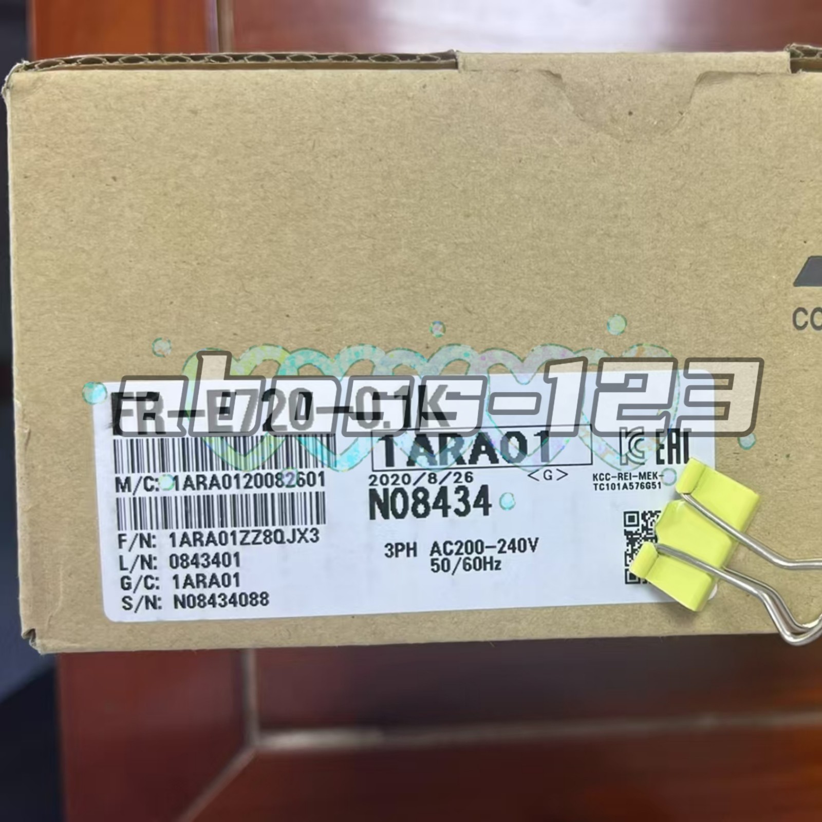 Mitsubishi FR-E720-0.1K Frequency Converter FRE7200.1K#1pcs New In Box