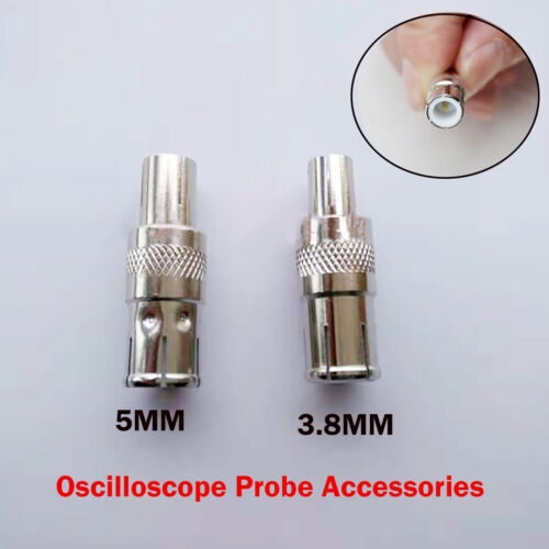 Oscilloscope Probe BNC Adapter for HF Tektronix Agilent Quick Plug
