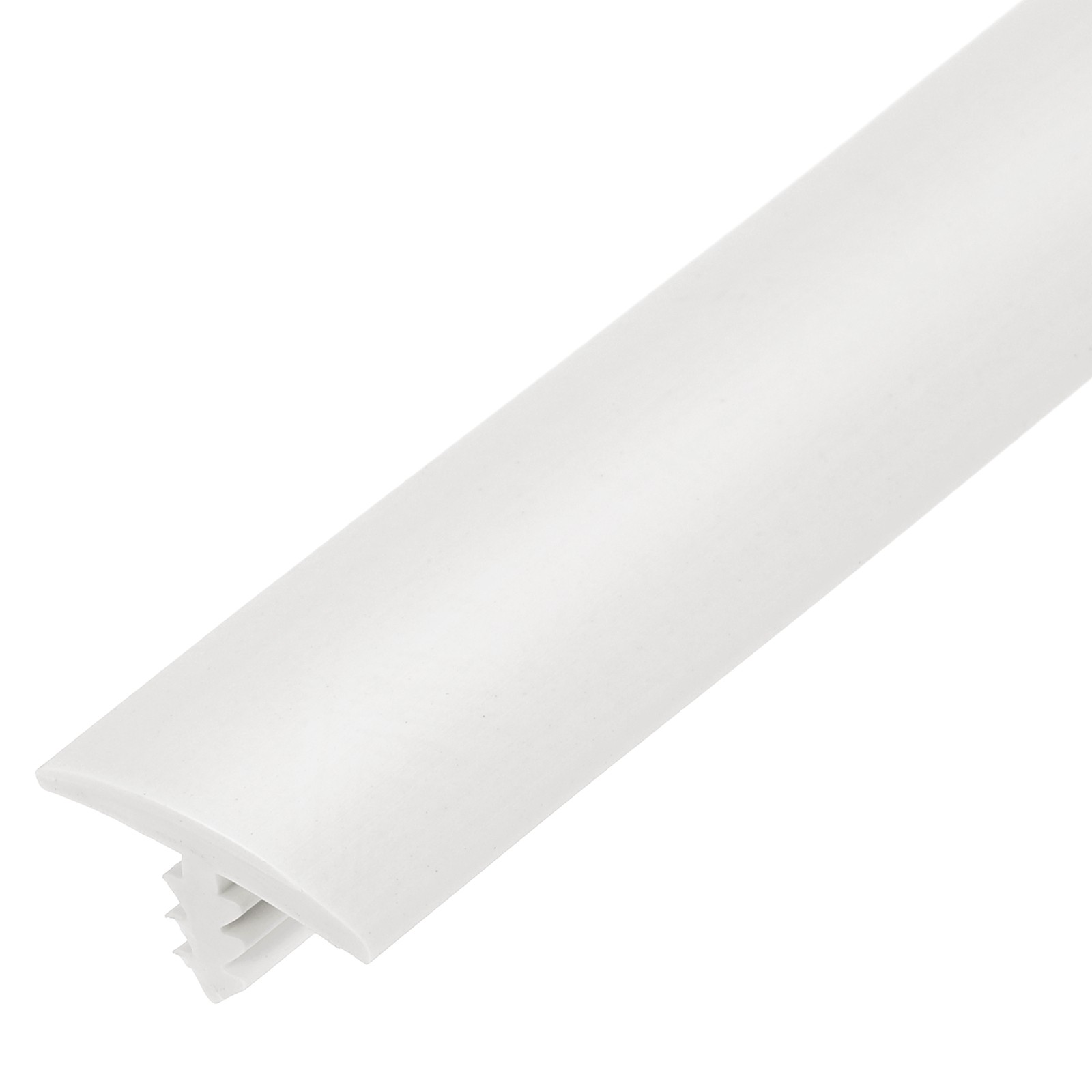 t Rubber Trim Molding, 7/8 Inch x 20 ft Edge Banding Trims, White