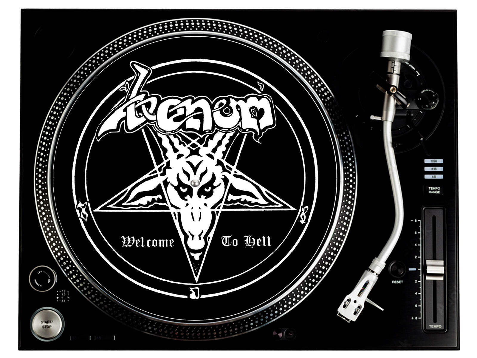Venom Welcome To Hell Slipmat (White)