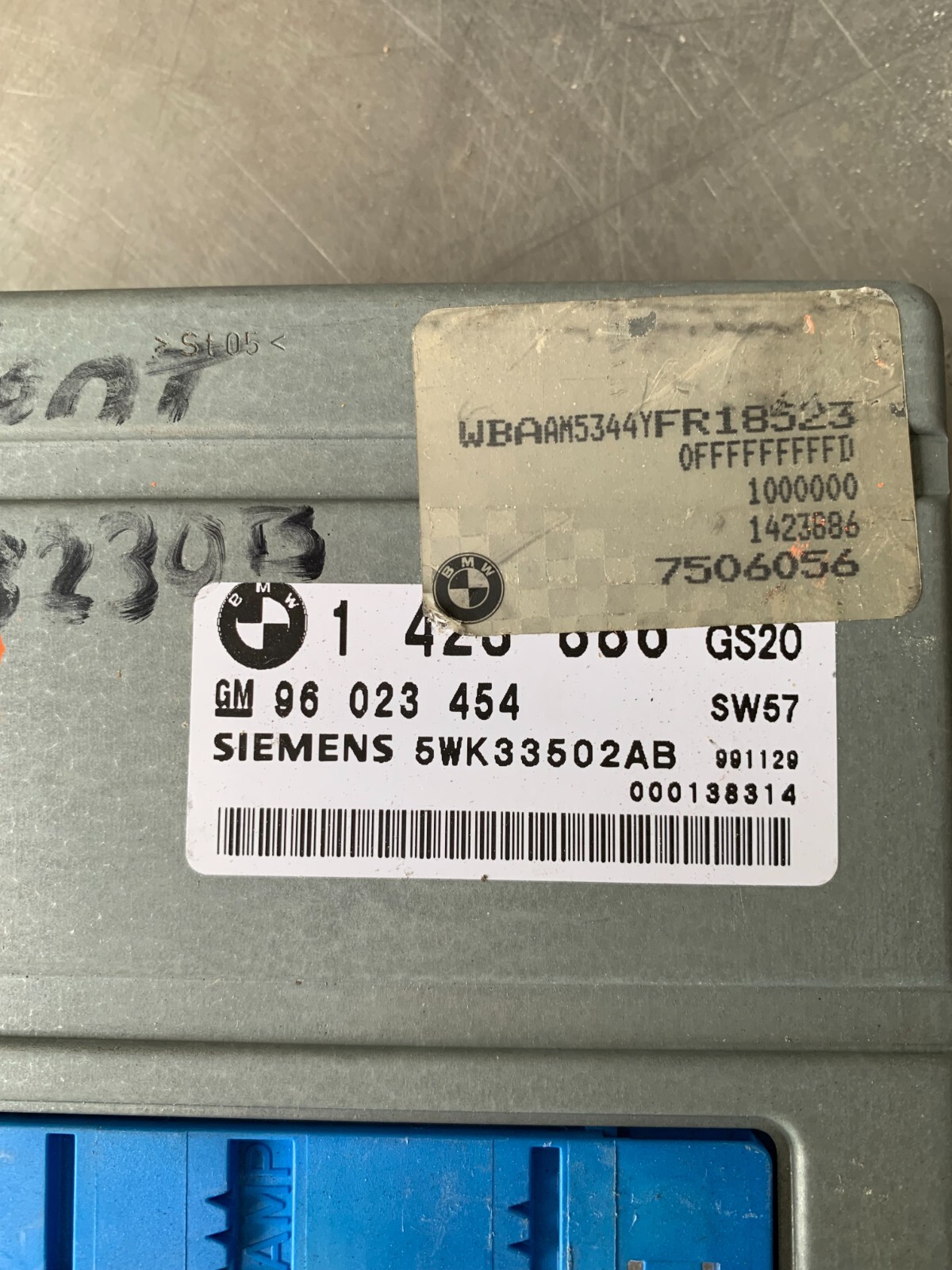 BMW Transmission Control Module, TCM, 1 423 886, 1423886, OEM 96 023 454
