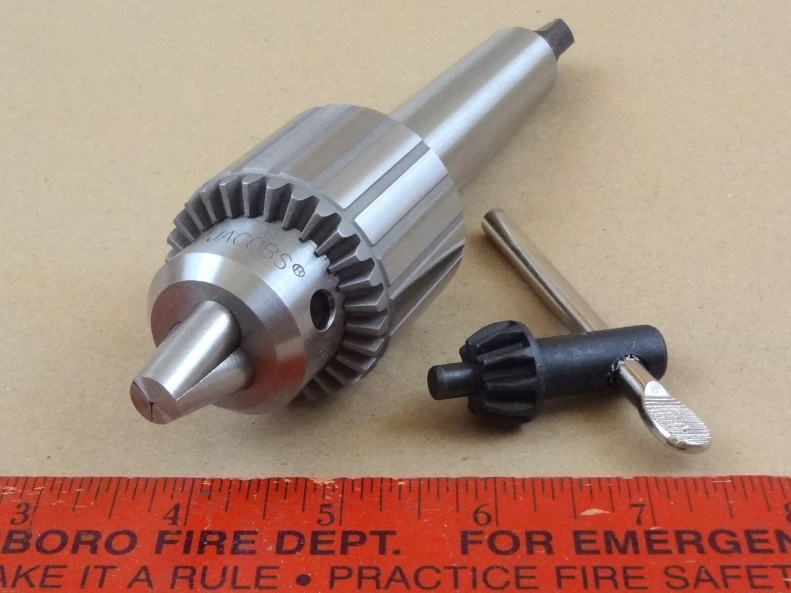 NEW GENUINE MT3 JACOBS 33 TAILSTOCK DRILL CHUCK 4 LATHE 1/2" CAPACITY & KEY