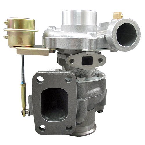 CXRacing T3 Internal wastegate Turbo Charger Turbocharger .42AR 8psi 2.5" V Band